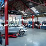 Signs of Bad Wheel Alignment in Atherton: What You Need to Know
