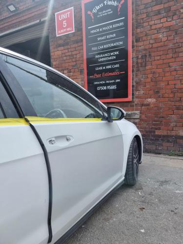 Golf GTD - Ready for trim and door handle finish 